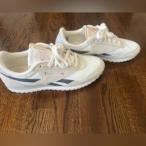 Reebok Women's Cream and Gray Sneakers